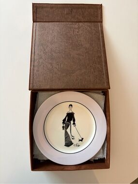 Nordstrom RUBEN TOLEDO 8" Dessert Plate 3Pc Limited Edition 2002 in original box